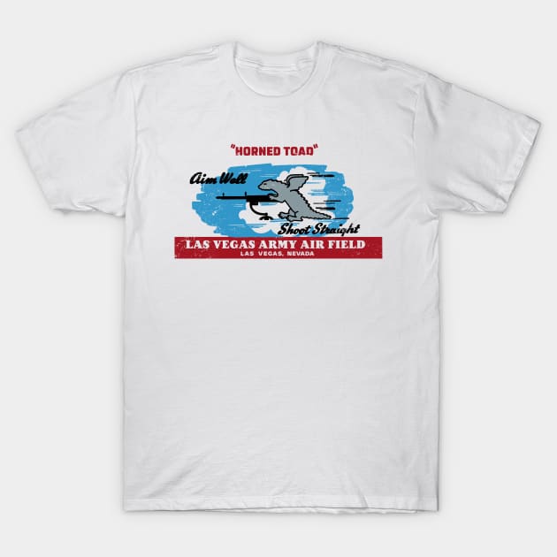 Vintage Las Vegas Army Air Field Gunnery School T-Shirt by StudioPM71